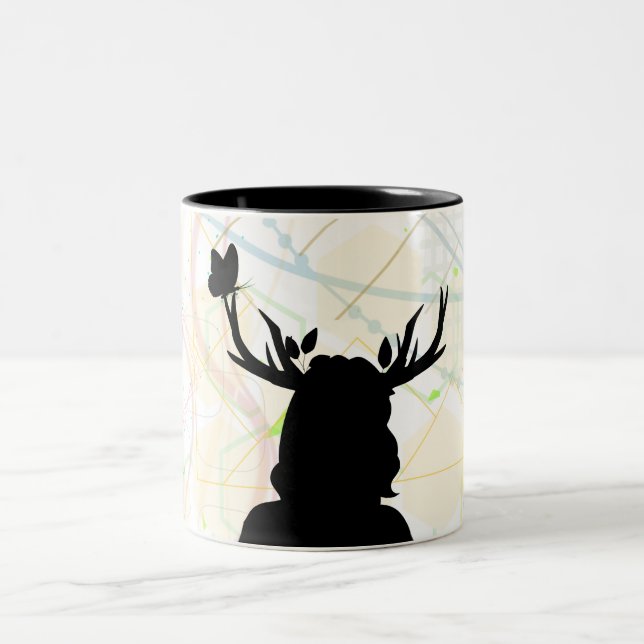 Vild med naturen Två-Tonad mugg (Center)