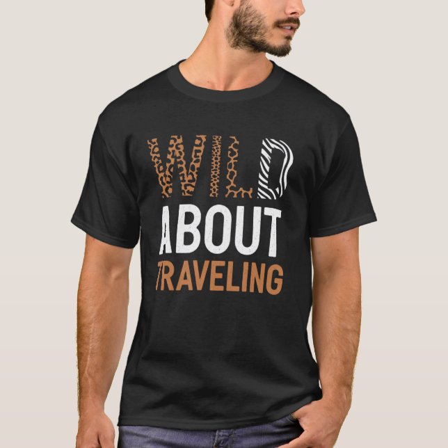 VILD MED Reser Äventyr Konst T Shirt (Framsida)