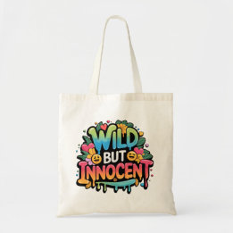 Vild men Onocent Tote Bag, Matkasse Tygkasse