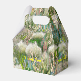 Vild Miljövänliga gräs och Vår blommor Presentaskar