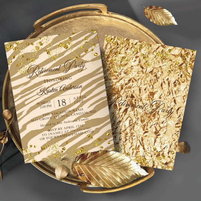 Vild Modern Chic Pension Party-inbjudan Inbjudningar (Skapare uppladdad)