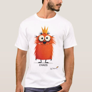 Vild Monster   Ursprunglig design för Vuxnor T Shirt
