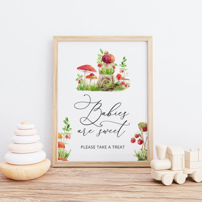 Vild Mushroom Spädbarn är Sweet Poster (Skapare uppladdad)