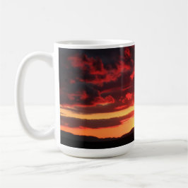 Vild Mustang Mare och Foal Coffee Mugg