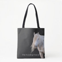 Vild Mustangs Forever Tote Bag