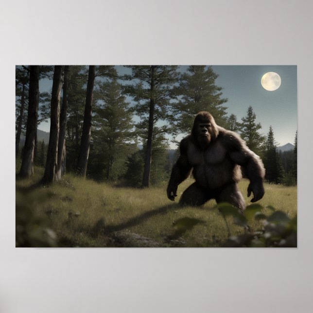 Vild Mystique II: Enigmatic Bigfoot Poster (Framsidan)