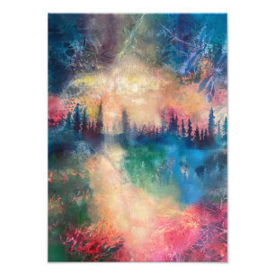 Vild natur i hälsingland fototryck