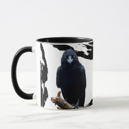 Vild Nature Kråka-Raven Coffee Mugg