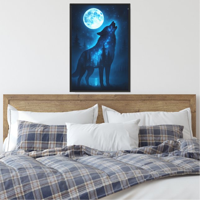 Vild Night Echo Canvastryck (Insitu (sovrum))