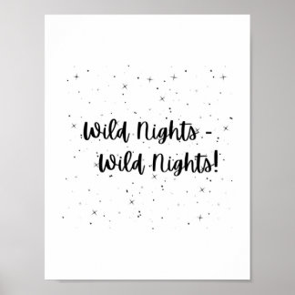 Vild Nights Emily Dickinson Poster