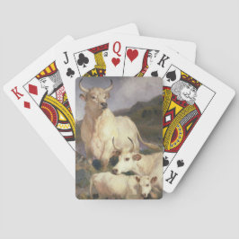 Vild Nötkreatur av Chillingham (Kor) Casinokort