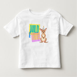 Vild och 3:e födelsedagen Kangaroo T-Shirt
