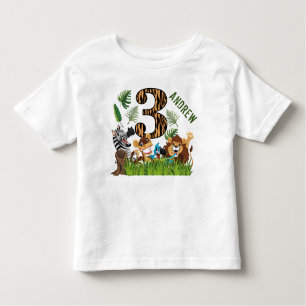 Vild och 3:e födelsedagen t shirt