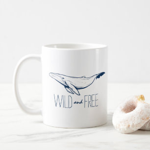Vild och fritt valfiske - Bäckfisk Kaffemugg