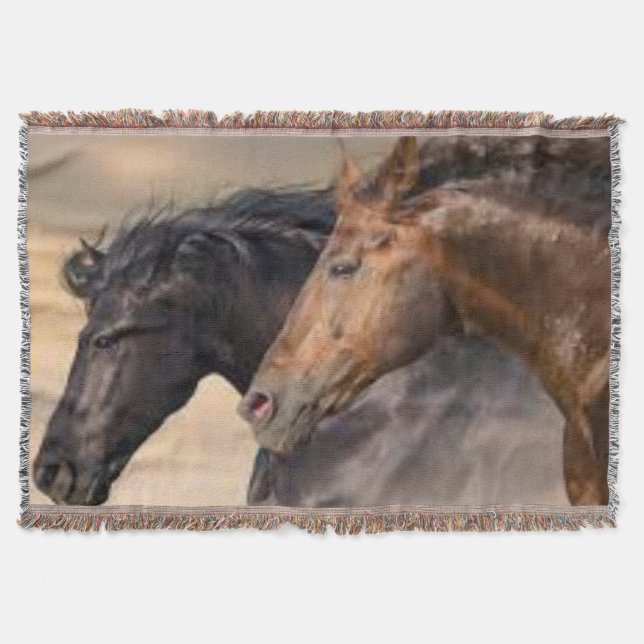 Vild och gratis Sherpa Blanket Filt (Framsidan)