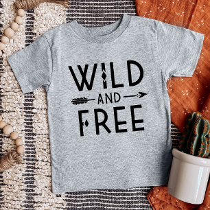 Vild och gratis tee shirt