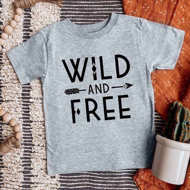 Vild och gratis tee shirt (Skapare uppladdad)