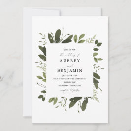 Vild och Grönt Inbjudningar