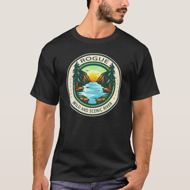Vild och klocka t shirt (Framsida)