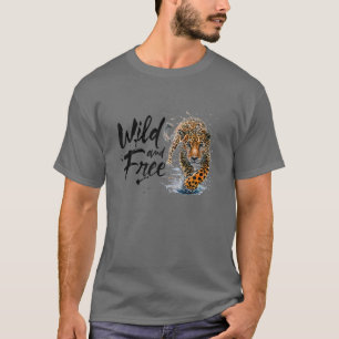 Vild och kostnadsfri design för Cheetah T Shirt