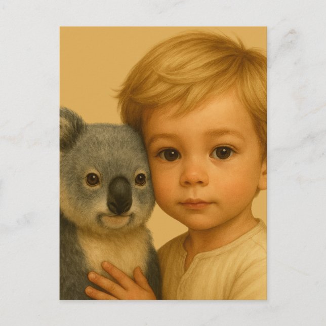 Vild och oskuldens band (Koala) Vykort (Framsida)