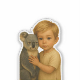 Vild och oskuldsfullt band (Koala) Klistermärken