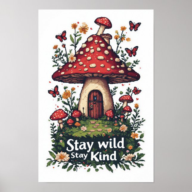 Vild och snäll söt poster (Framsidan)