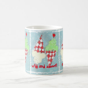 "Vild och sött!", glassmugg Kaffemugg