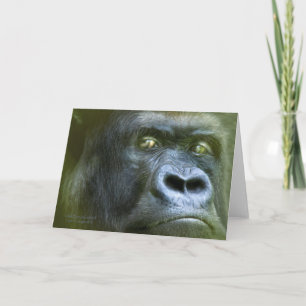 Vild Ögon - Silverback ArtCard Kort
