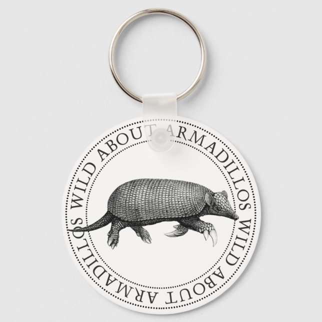 Vild om Armadillos Nyckelring (Framsida)