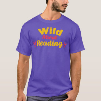 Vild om att läsa med Bokar och bo T Shirt