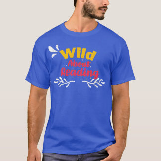 Vild om att läsa med Bokar och bo T Shirt