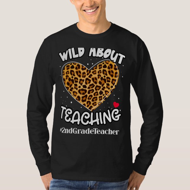 Vild om att undervisa om andra Klass-lärartorget L T Shirt (Framsida)