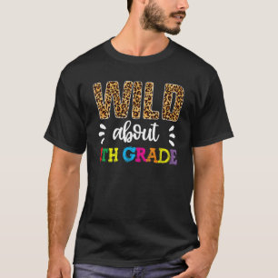 Vild om åttonde Klass-läraren Back to school Le T Shirt