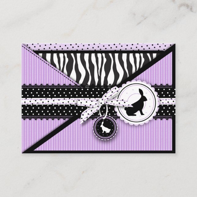 Vild om Bunnies Reminder Notecard Tilläggskort (Framsida)