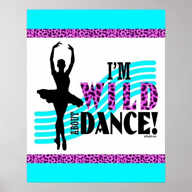 Vild om Dance Poster (Framsidan)