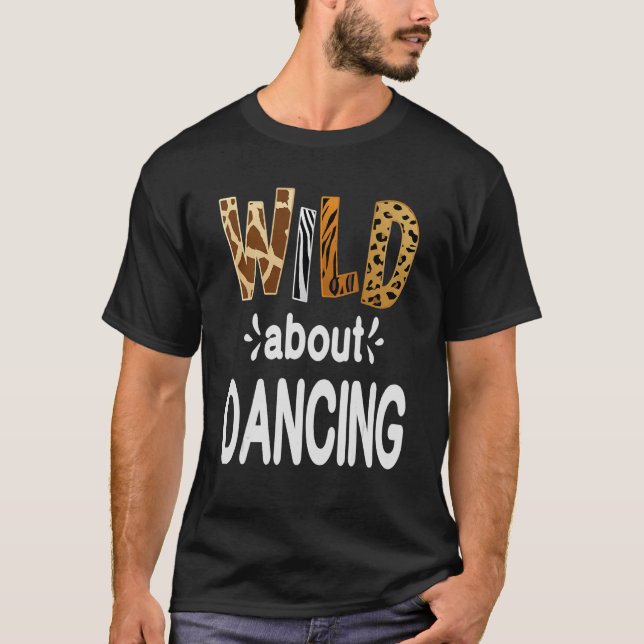Vild om dansande dansare och dansande t shirt (Framsida)
