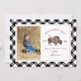 Vild om dig Buffalo Cupid Photo Valentine