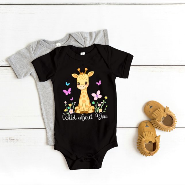 vild om dig Cute Giraffe T Shirt (Skapare uppladdad)