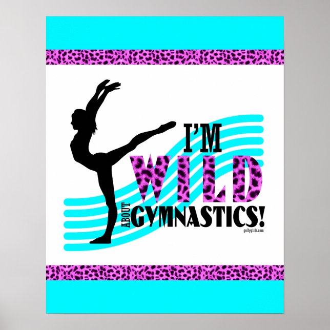 Vild om Gymnastik Poster (Framsidan)