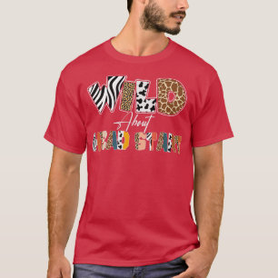Vild om Head Start Back to school Leopard T Shirt
