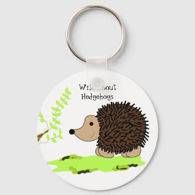 Vild om Hedgehogs Nyckelring (Framsida)