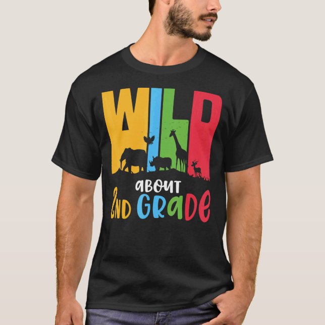 Vild om Klass 2:a Klass T Shirt (Framsida)