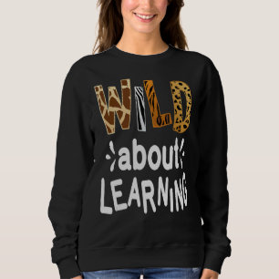 Vild om Lärare Student första dagen i S T Shirt