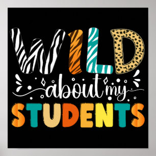 Vild om Läraren i Studenter Back to school Poster