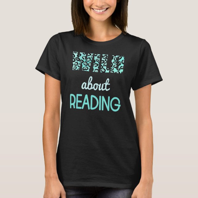 Vild om läsning 1 t shirt (Framsida)