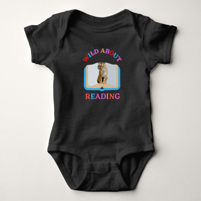 VILD OM LÄSNING T SHIRT (Framsida)