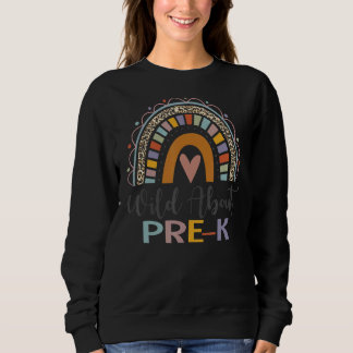 Vild om Leopard Boho Rainbow tillbaka till Scho T Shirt