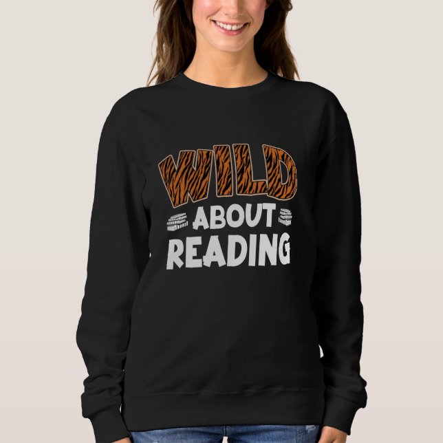 Vild om Leserrat Bookworm Bok Älskare Reading B T Shirt (Framsida)