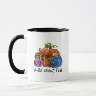 Vild om tryckpumpor av typen Fall Leopard Mugg